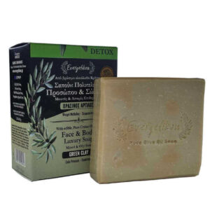 olijfzeep groene klei